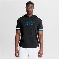 Carolina Panthers Fanatics Optimal Play Short Sleeve Hooded T-Shirt
