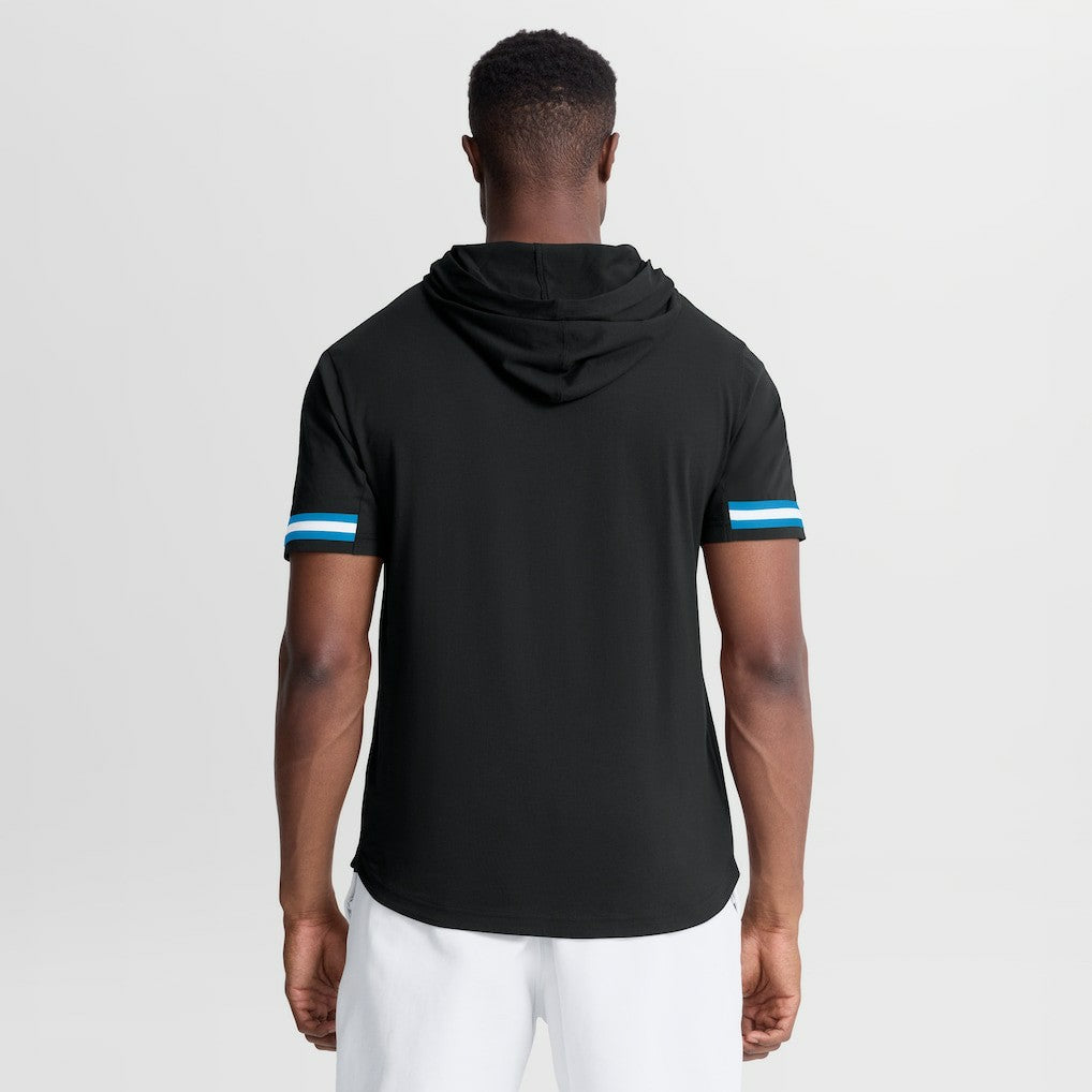 Carolina Panthers Fanatics Optimal Play Short Sleeve Hooded T-Shirt