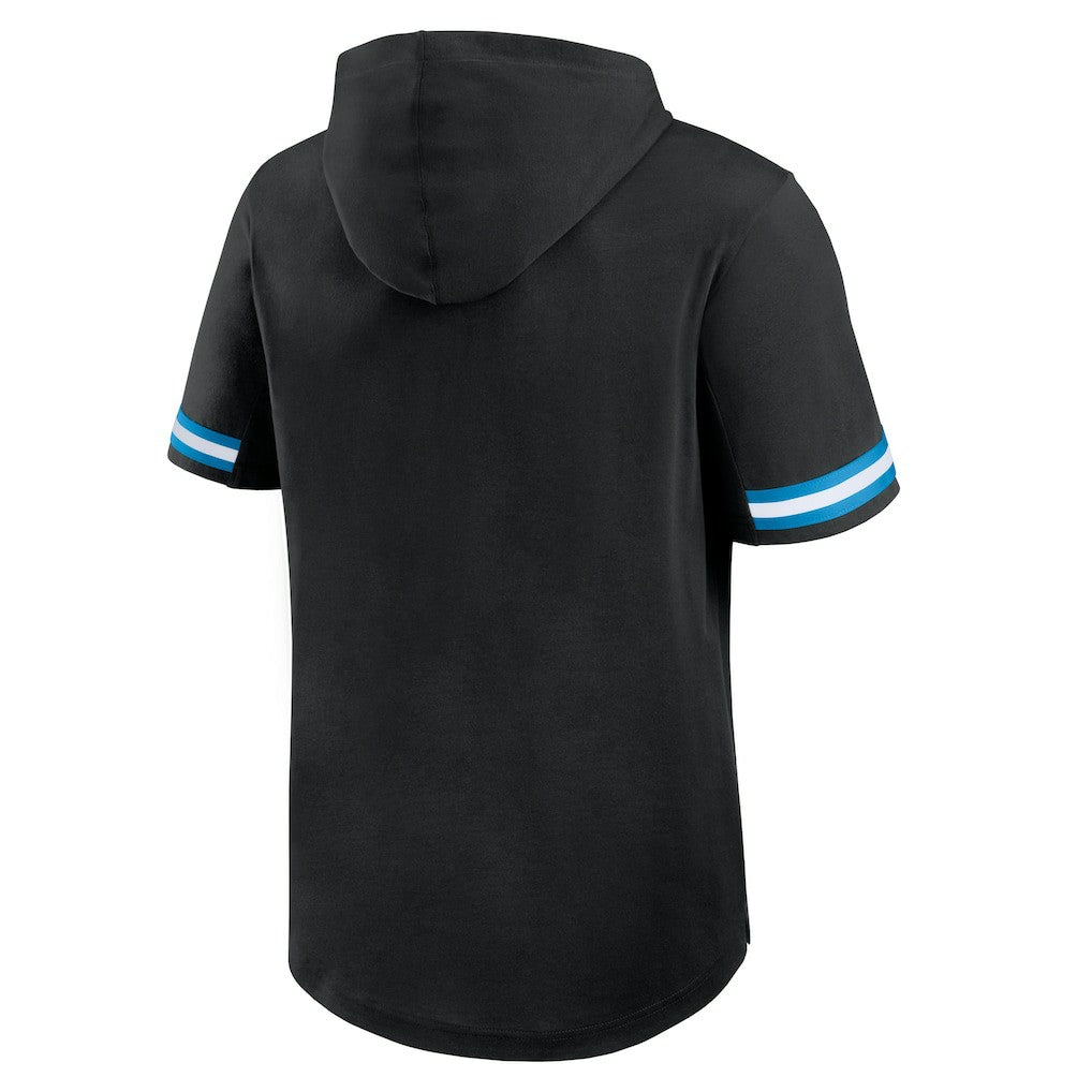 Carolina Panthers Fanatics Optimal Play Short Sleeve Hooded T-Shirt