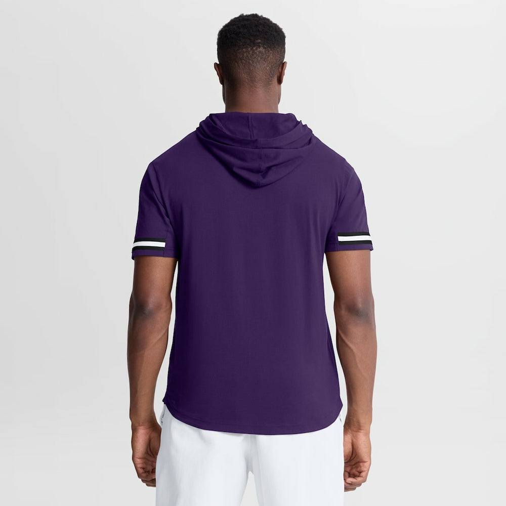 Baltimore Ravens Fanatics Optimal Play Short Sleeve Hooded T-Shirt