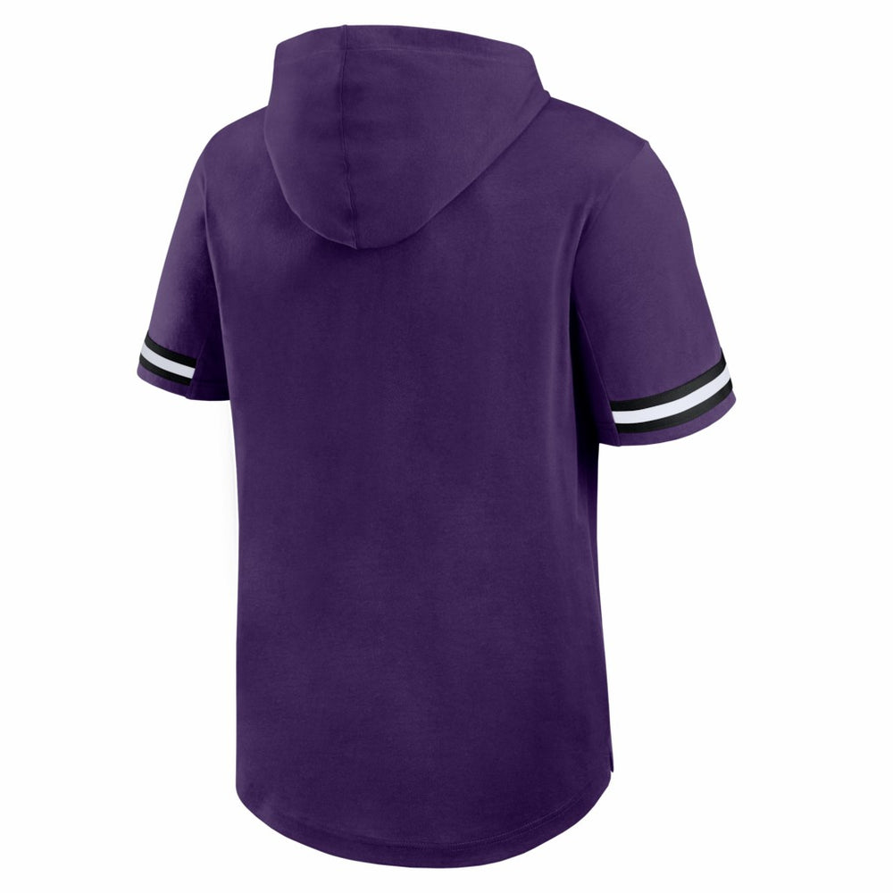 Baltimore Ravens Fanatics Optimal Play Short Sleeve Hooded T-Shirt