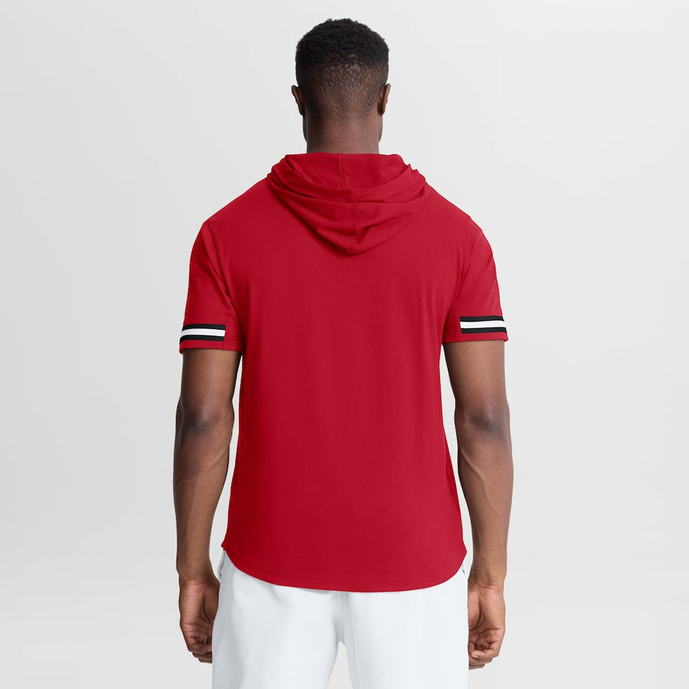 Atlanta Falcons Fanatics Optimal Play Short Sleeve Hooded T-Shirt