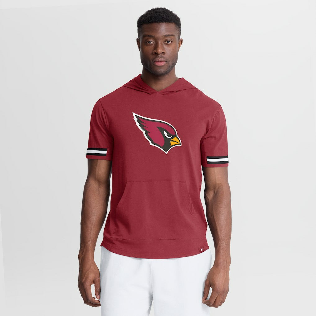 Arizona Cardinals Fanatics Optimal Play Short Sleeve Hooded T-Shirt