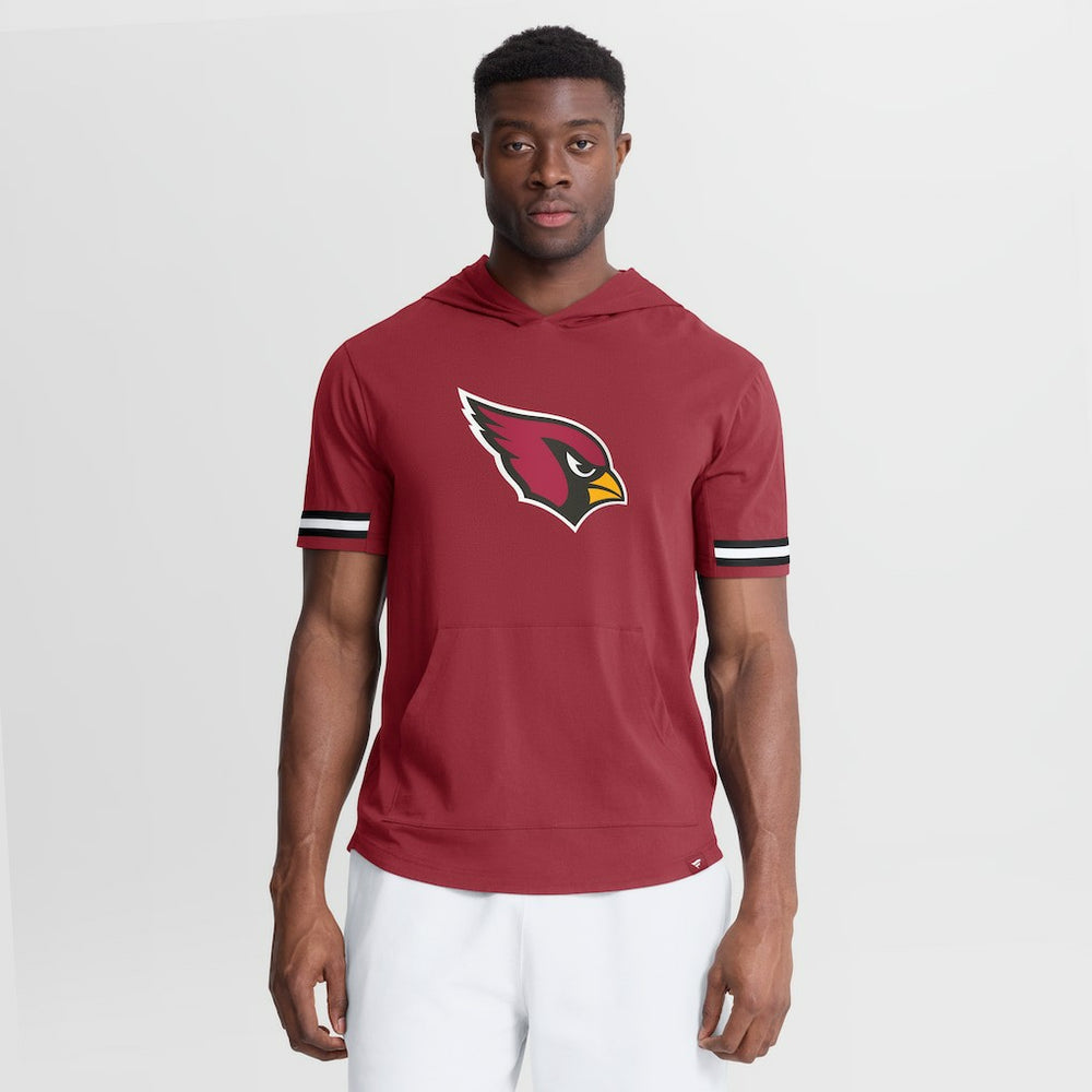 Arizona Cardinals Fanatics Optimal Play Short Sleeve Hooded T-Shirt