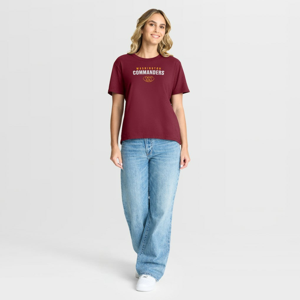 Washington Commanders Fanatics Women's Fade Legacy T-Shirt