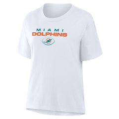Miami Dolphins Fanatics Women's Fade Legacy T-Shirt