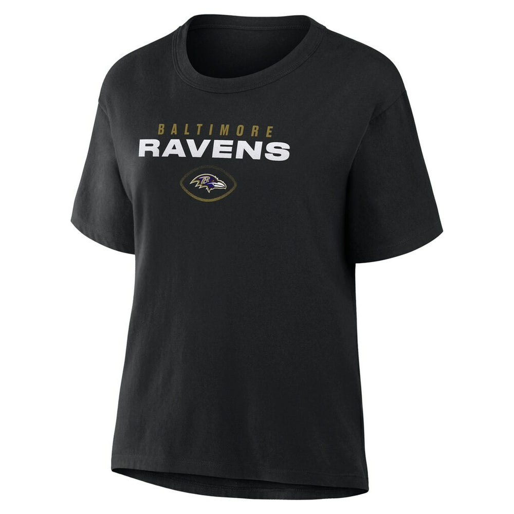 Baltimore Ravens Fanatics Women's Fade Legacy T-Shirt