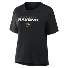 Baltimore Ravens Fanatics Women's Fade Legacy T-Shirt