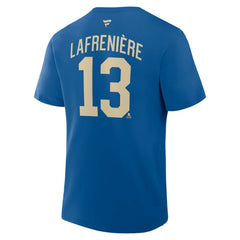 Alexis Lafreniere New York Rangers Fanatics Authentic Stack Name & Number T-Shirt Discount