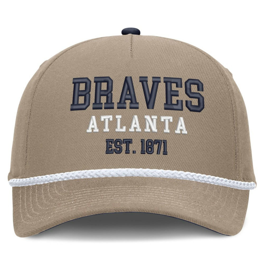 Atlanta Braves Nike Father's Day Rope Rise Adjustable Hat | MLB Discount