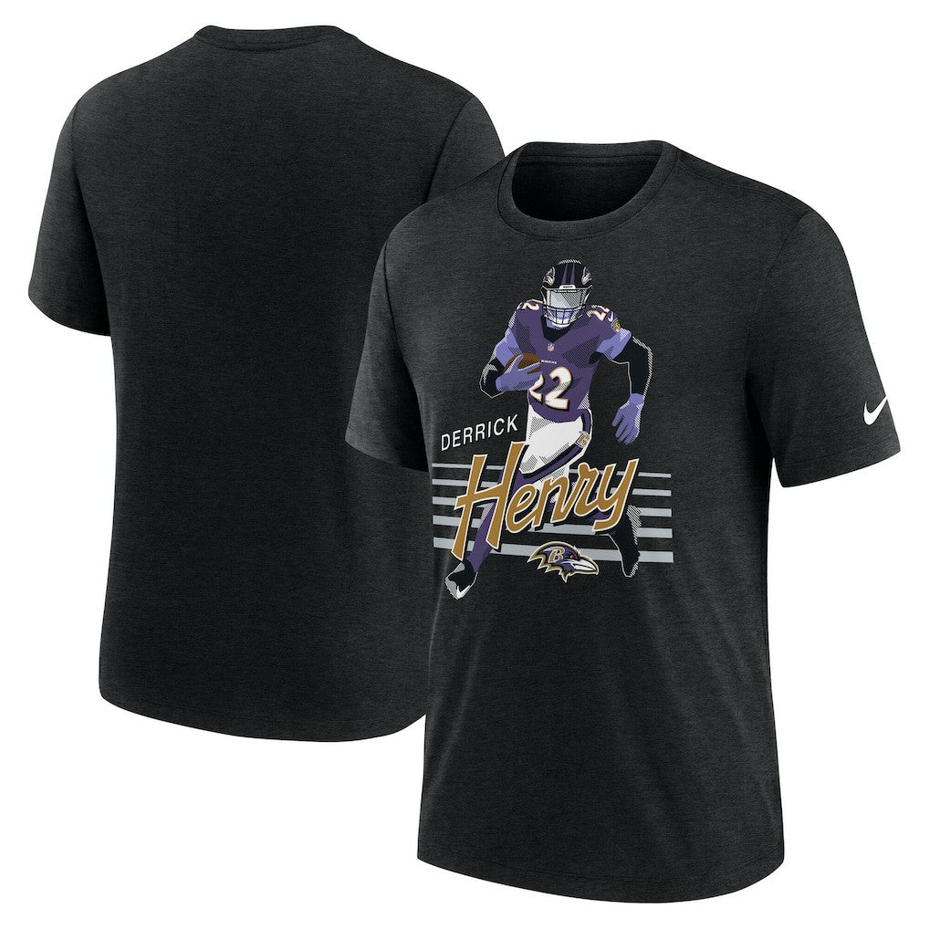 Baltimore Ravens Nike Derrick Henry  Player Graphic T-Shirt