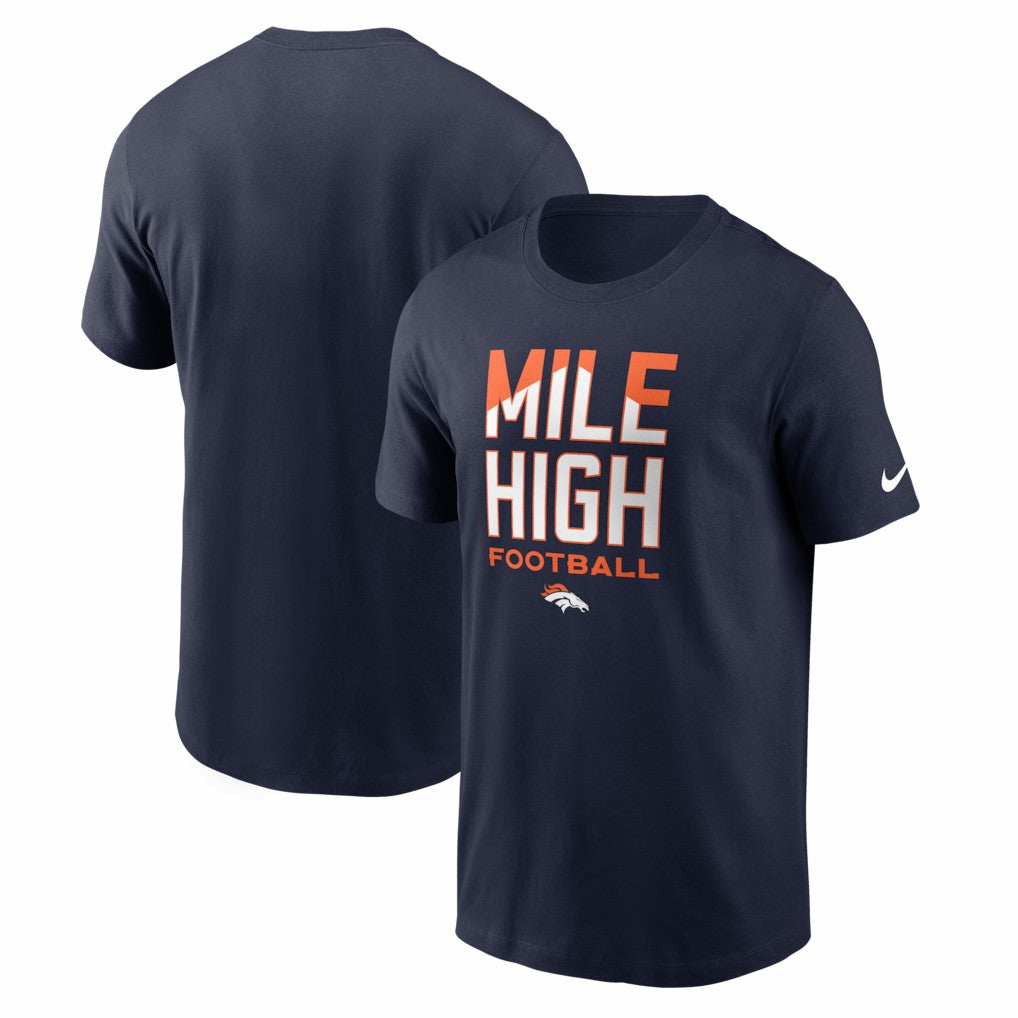 Denver Broncos Nike Mile High Football T-Shirt