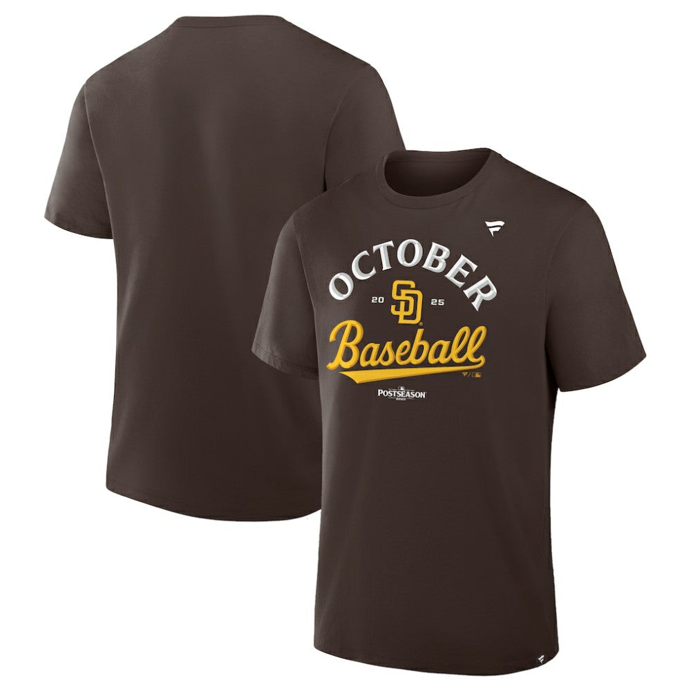 San Diego Padres Fanatics 2025 MLB Postseason Locker Room T-Shirt | MLB New