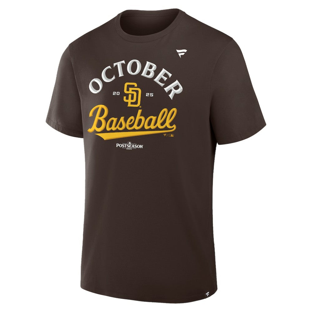 San Diego Padres Fanatics 2025 MLB Postseason Locker Room T-Shirt | MLB New