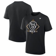 Milwaukee Brewers Fanatics 2025 National League Division Series Champions Locker Room T-Shirt | MLB Outlet