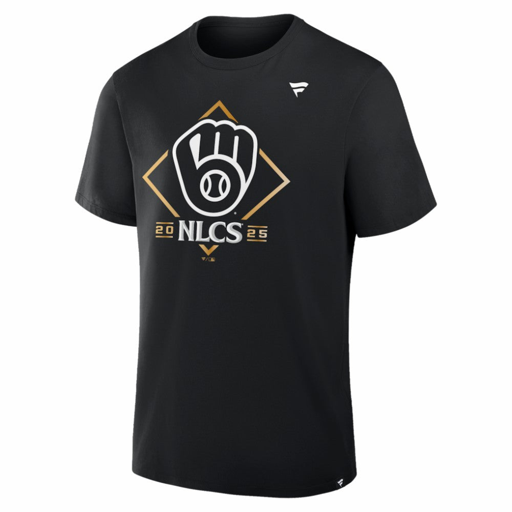 Milwaukee Brewers Fanatics 2025 National League Division Series Champions Locker Room T-Shirt | MLB Outlet
