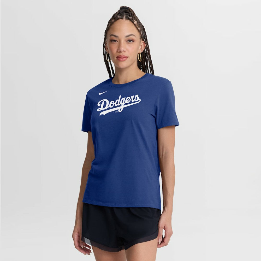 Los Angeles Dodgers Nike Women's Wordmark T-Shirt | MLB Online