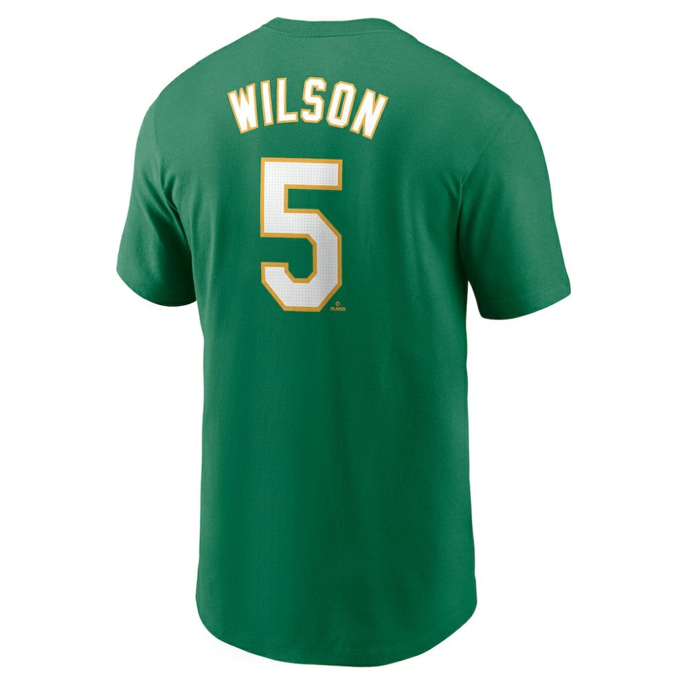 Jacob Wilson Athletics Nike Fuse Name & Number T-Shirt | MLB Online