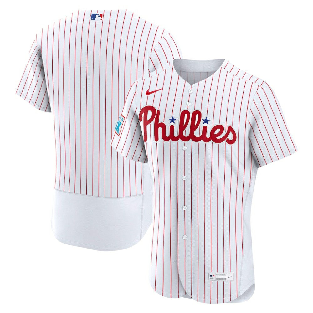 Philadelphia Phillies Nike Home Sponsor Patch Authentic Jersey | MLB Shop