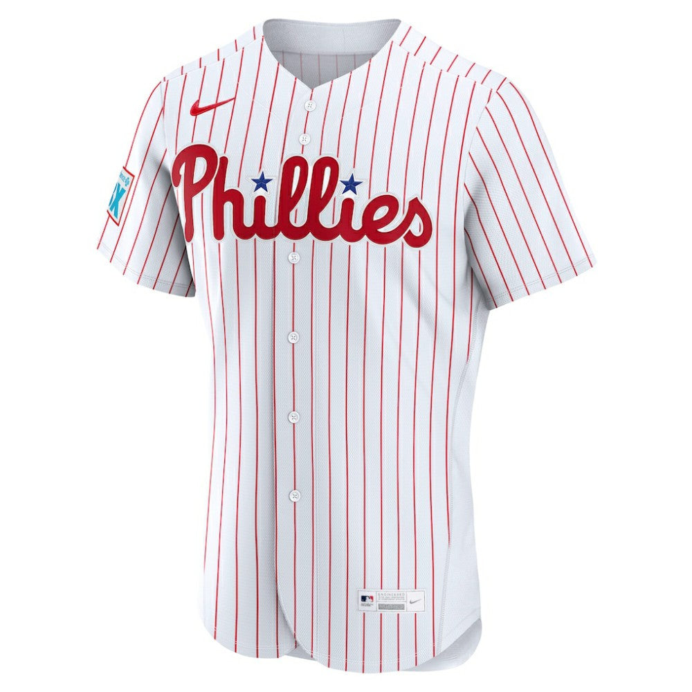 Philadelphia Phillies Nike Home Sponsor Patch Authentic Jersey | MLB Shop