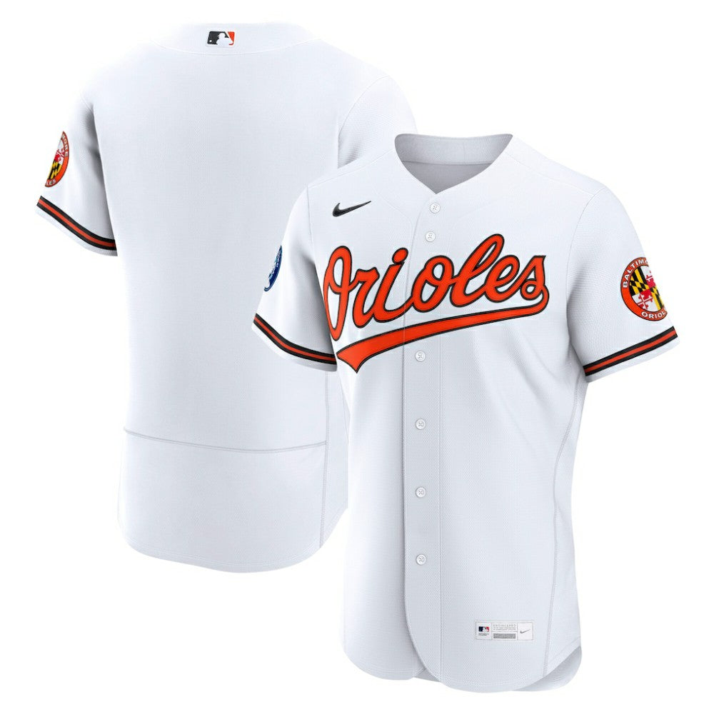 Baltimore Orioles Nike Home Sponsor Patch Authentic Jersey | MLB US