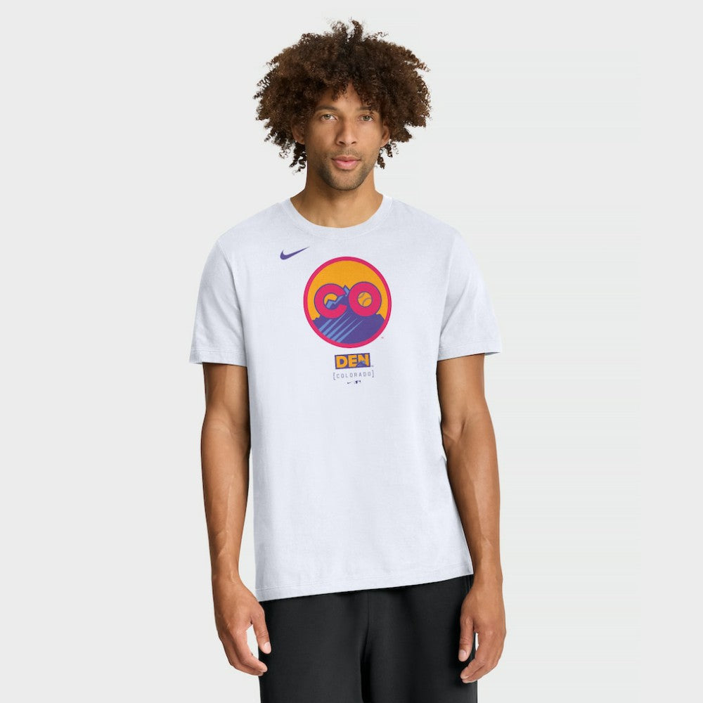 Colorado Rockies Nike City Connect Large Logo T-Shirt | MLB Discount