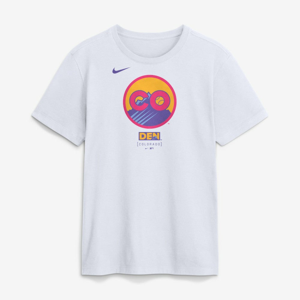 Colorado Rockies Nike City Connect Large Logo T-Shirt | MLB Discount