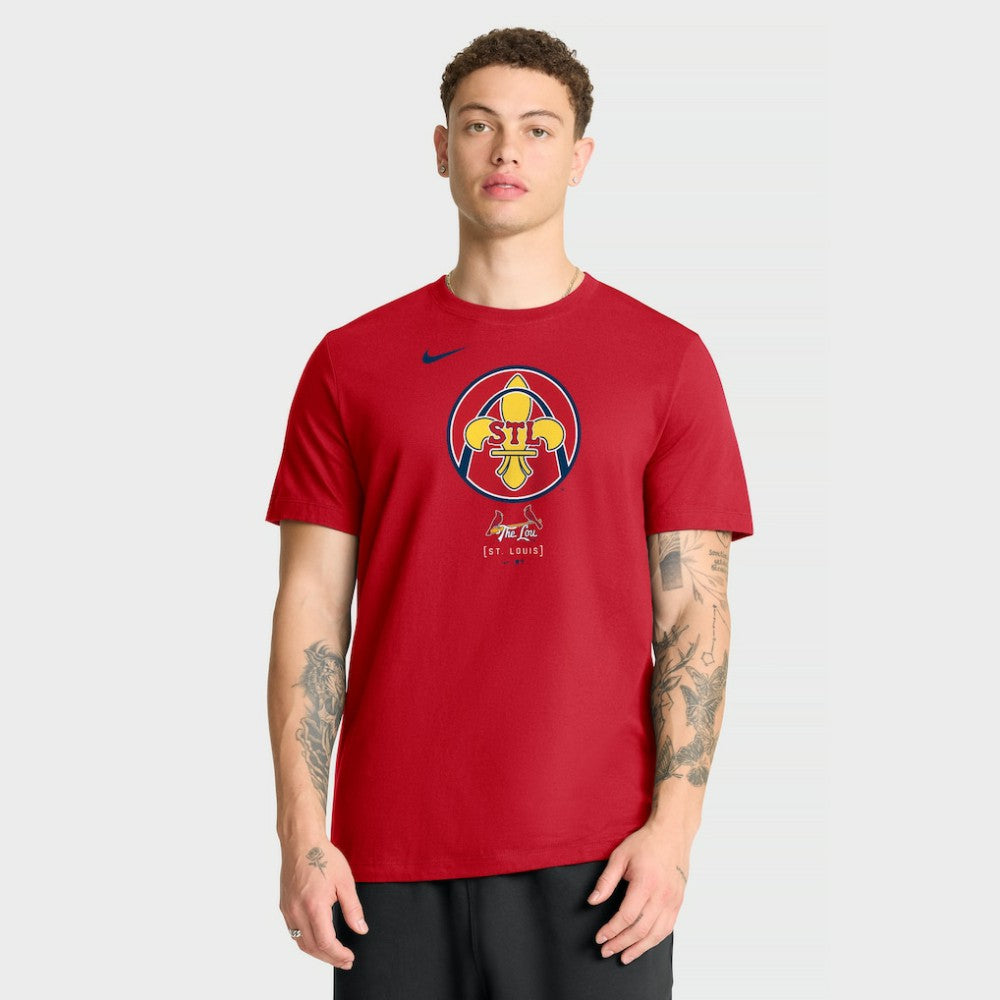 St. Louis Cardinals Nike City Connect Wordmark T-Shirt | MLB Outlet