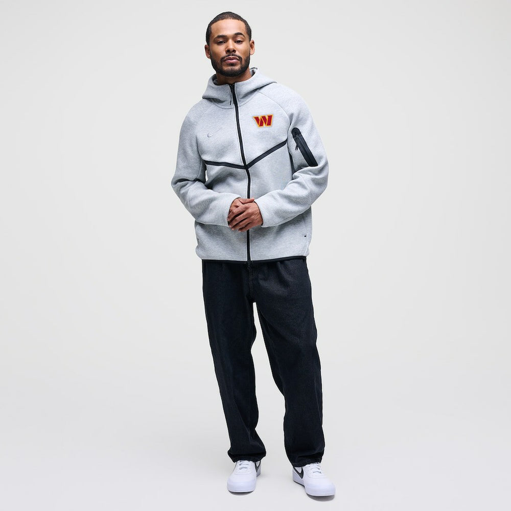 Washington Commanders Nike Tech Fleece Raglan Full-Zip Windrunner Hoodie