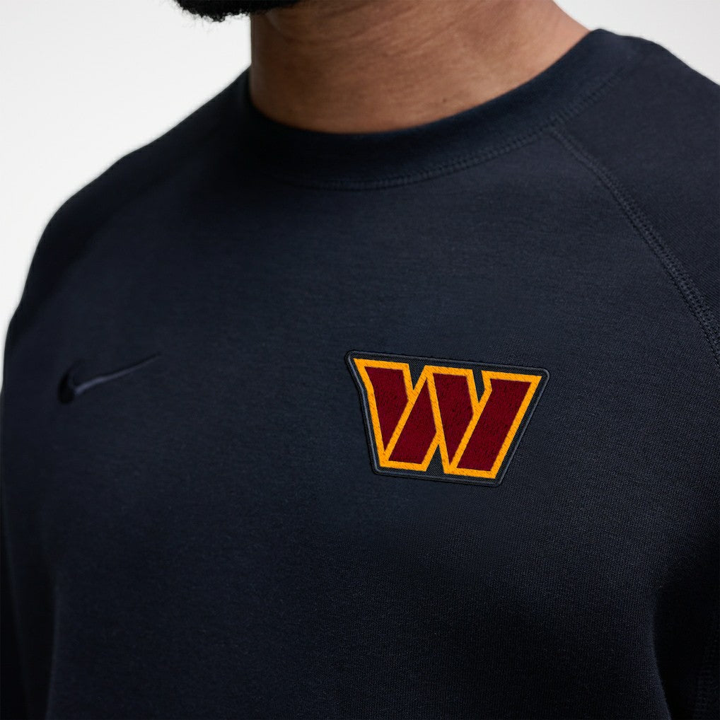 Washington Commanders Nike Tech Fleece Raglan Sweatshirt