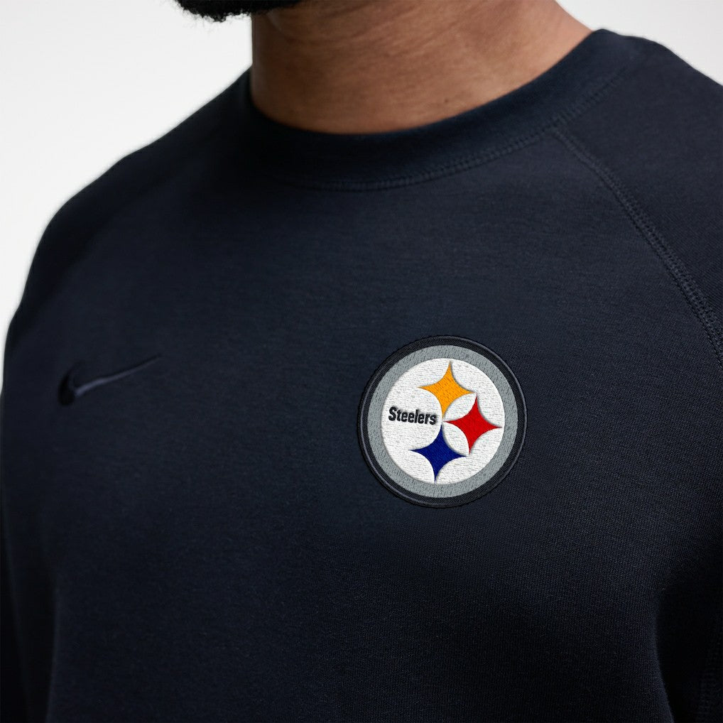 Pittsburgh Steelers Nike Tech Fleece Raglan Sweatshirt