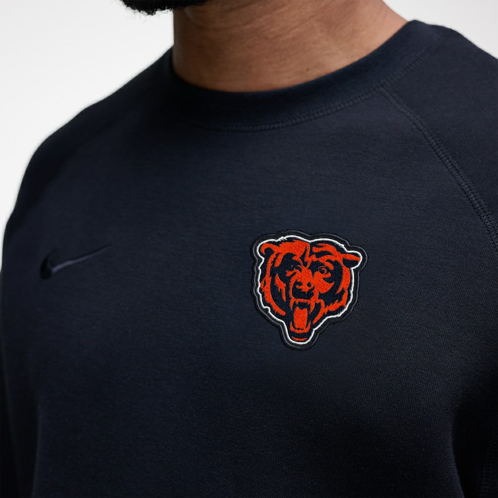 Chicago Bears Nike Tech Fleece Raglan Sweatshirt