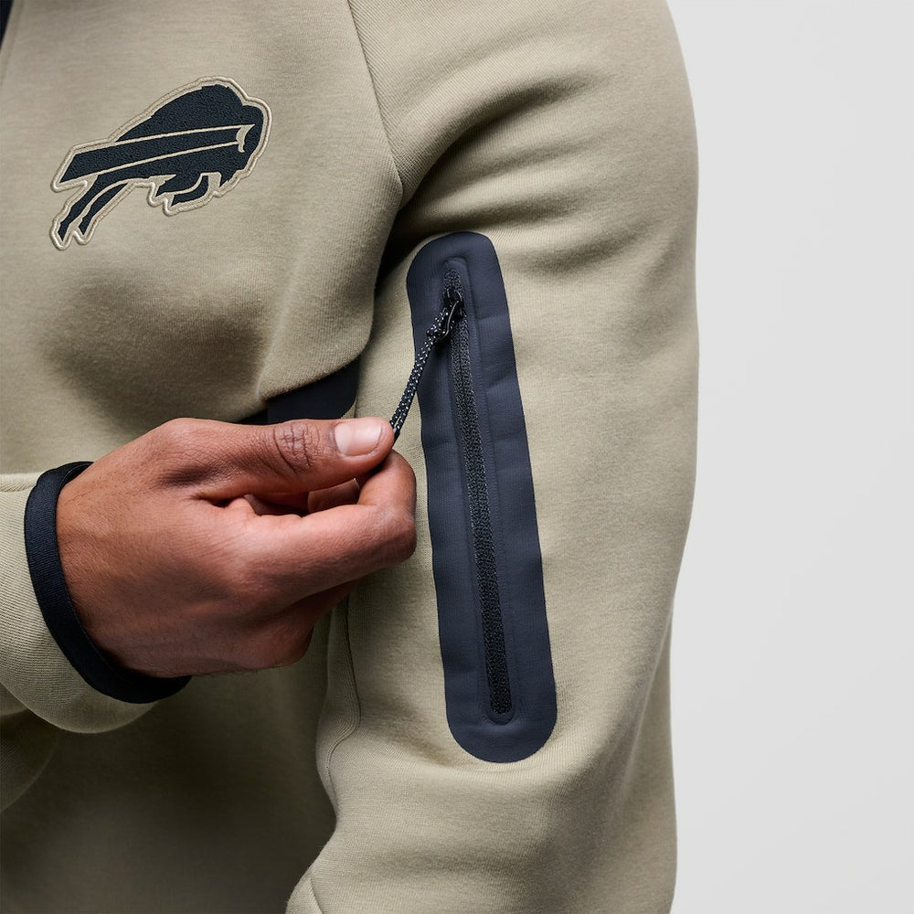 Buffalo Bills Nike Tech Fleece Raglan Full-Zip Windrunner Hoodie