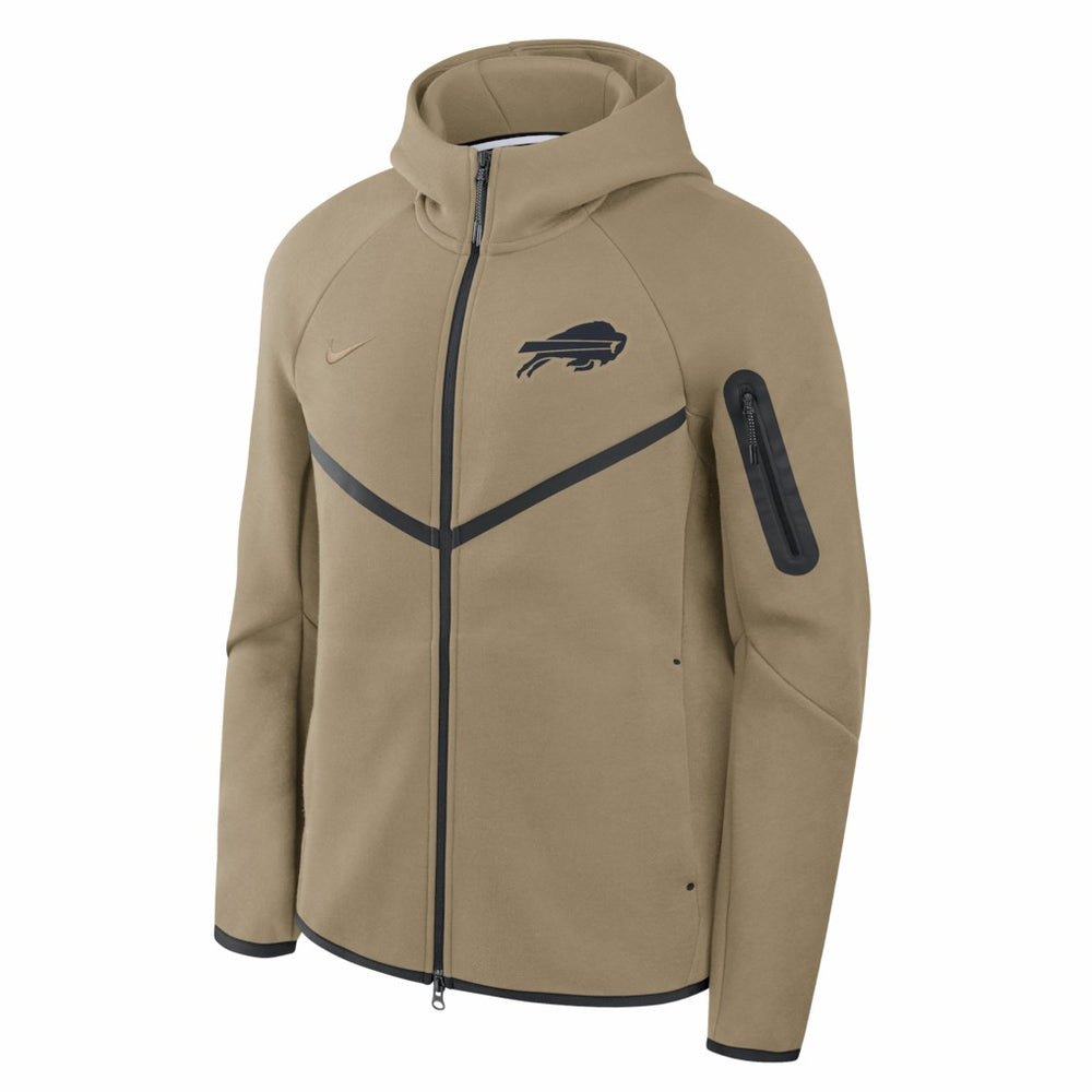 Buffalo Bills Nike Tech Fleece Raglan Full-Zip Windrunner Hoodie