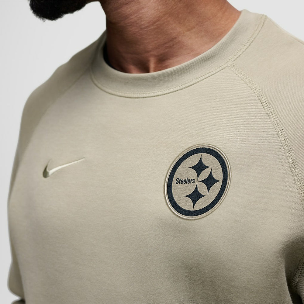 Pittsburgh Steelers Nike Tech Fleece Raglan Sweatshirt