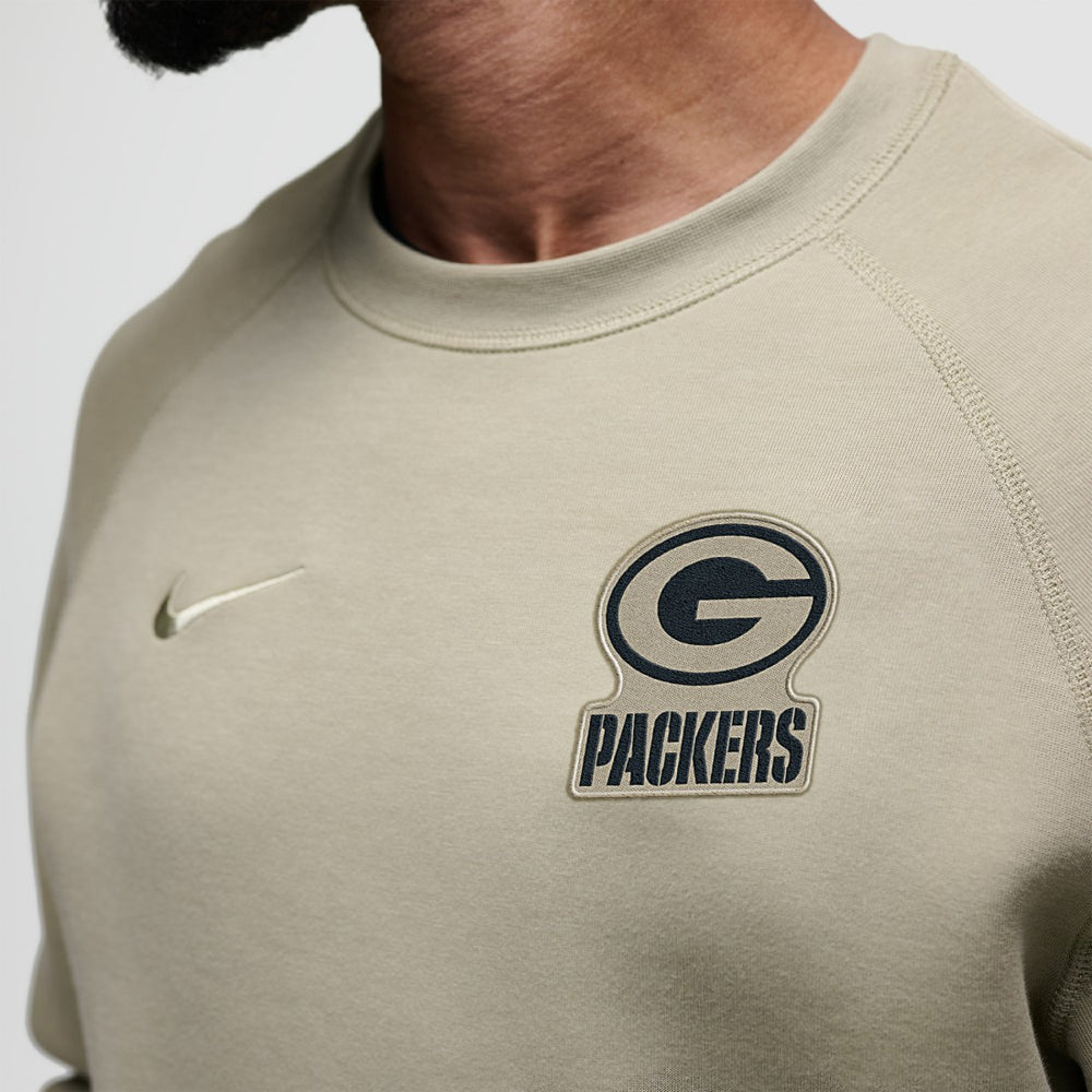 Green Bay Packers Nike Tech Fleece Raglan Sweatshirt
