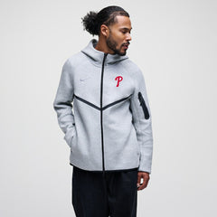 Philadelphia Phillies Nike Tech Fleece Raglan Full-Zip Windrunner Hoodie | MLB Discount