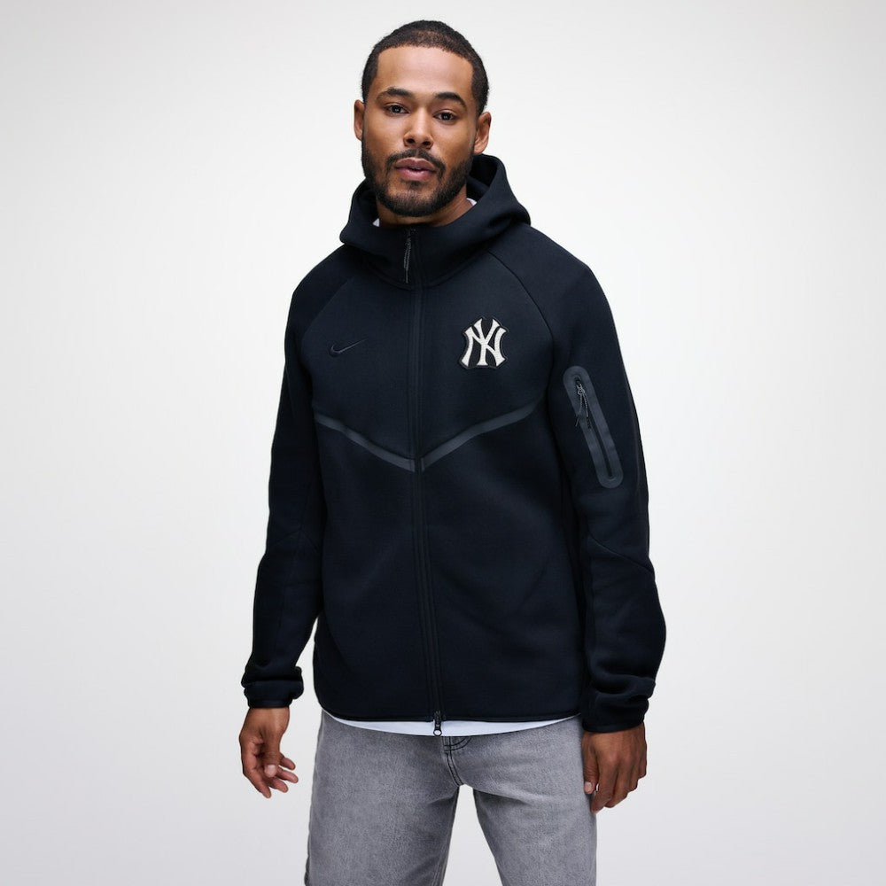 New York Yankees Nike Tech Fleece Raglan Full-Zip Windrunner Hoodie | MLB New