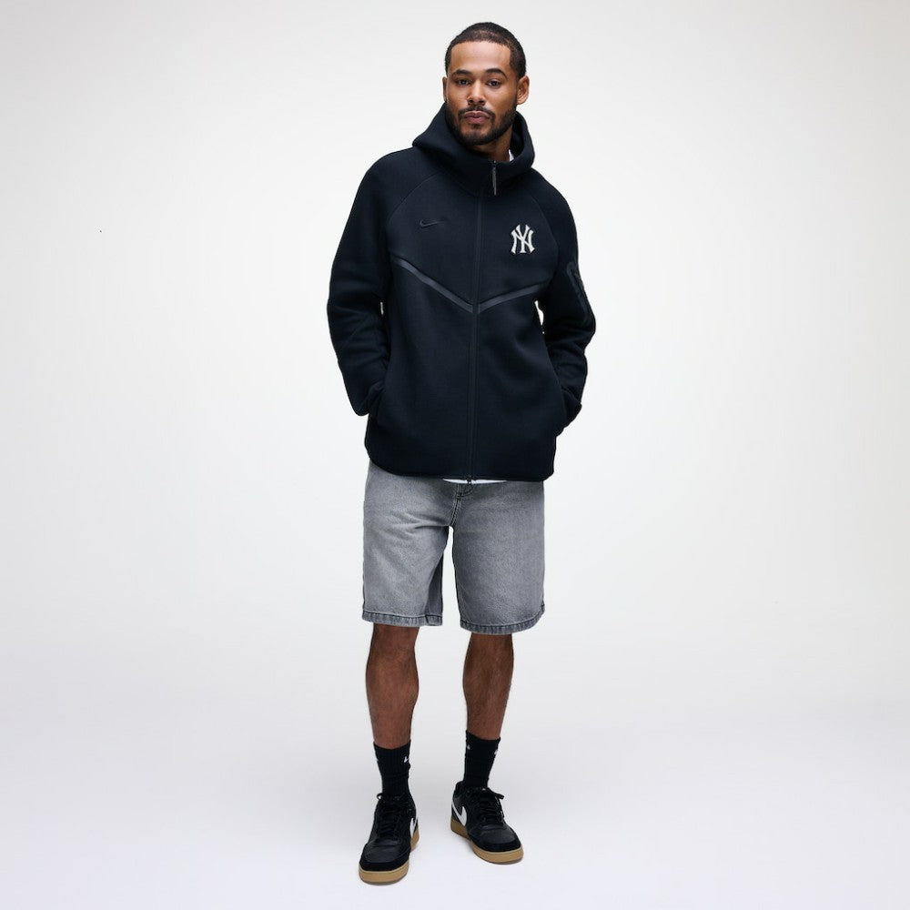 New York Yankees Nike Tech Fleece Raglan Full-Zip Windrunner Hoodie | MLB New