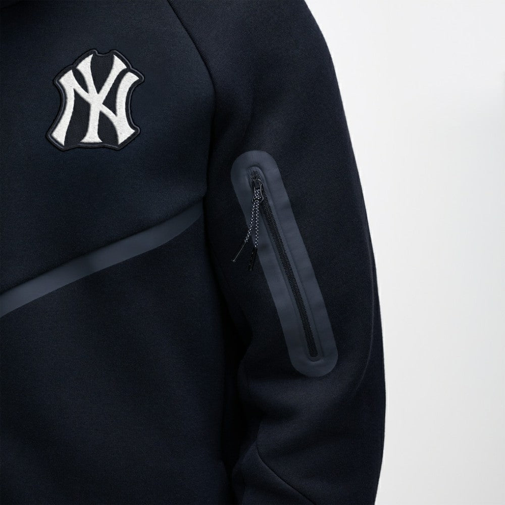 New York Yankees Nike Tech Fleece Raglan Full-Zip Windrunner Hoodie | MLB New