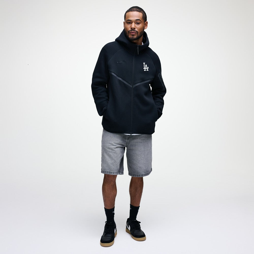 Los Angeles Dodgers Nike Tech Fleece Raglan Full-Zip Windrunner Hoodie | MLB Near me