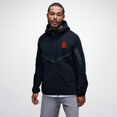Detroit Tigers Nike Tech Fleece Raglan Full-Zip Windrunner Hoodie | MLB US