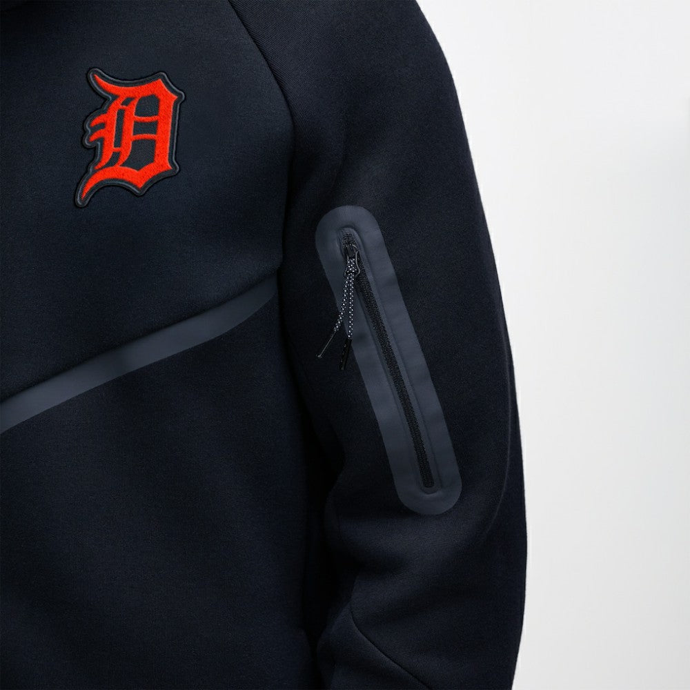 Detroit Tigers Nike Tech Fleece Raglan Full-Zip Windrunner Hoodie | MLB US