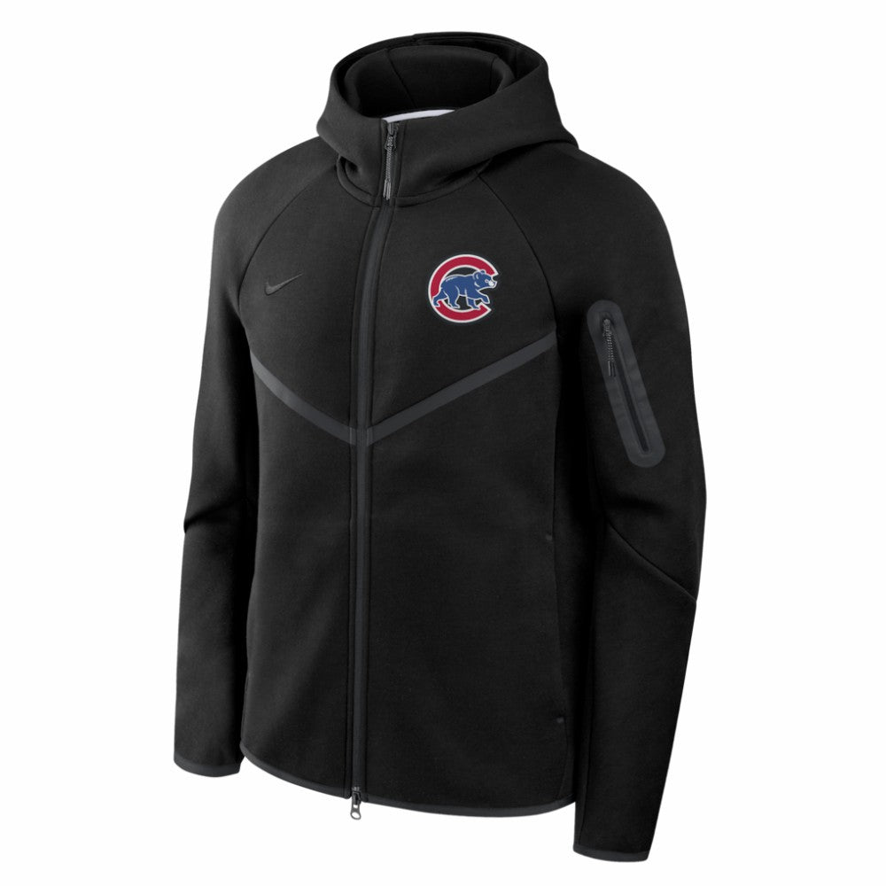 Chicago Cubs Nike Tech Fleece Raglan Full-Zip Windrunner Hoodie | MLB On Sale