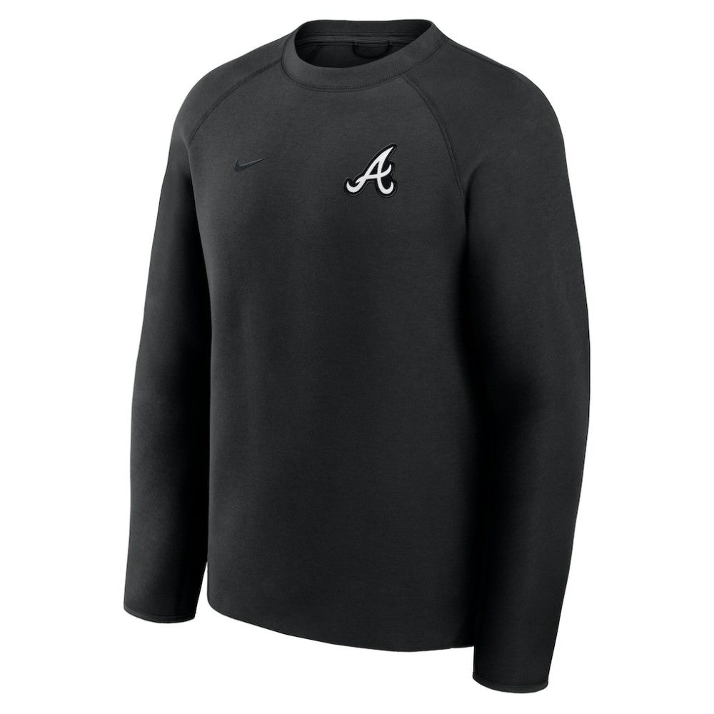 Atlanta Braves Nike Tech Fleece Raglan Sweatshirt | MLB On Sale