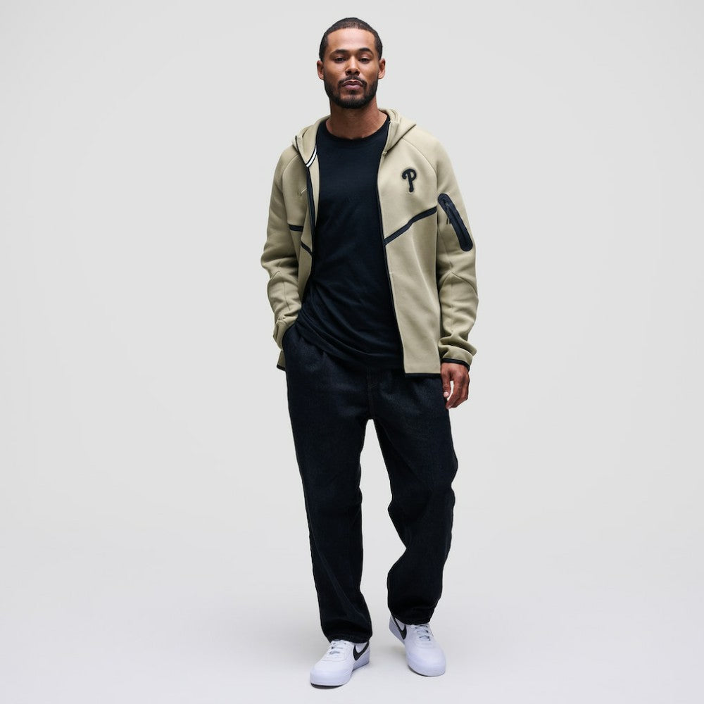 Philadelphia Phillies Nike Tech Fleece Raglan Full-Zip Windrunner Hoodie | MLB Sale