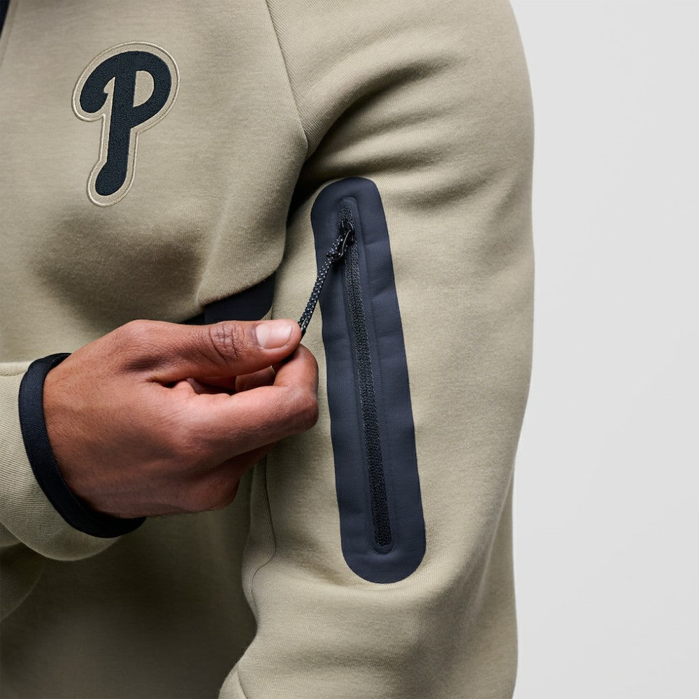 Philadelphia Phillies Nike Tech Fleece Raglan Full-Zip Windrunner Hoodie | MLB Sale