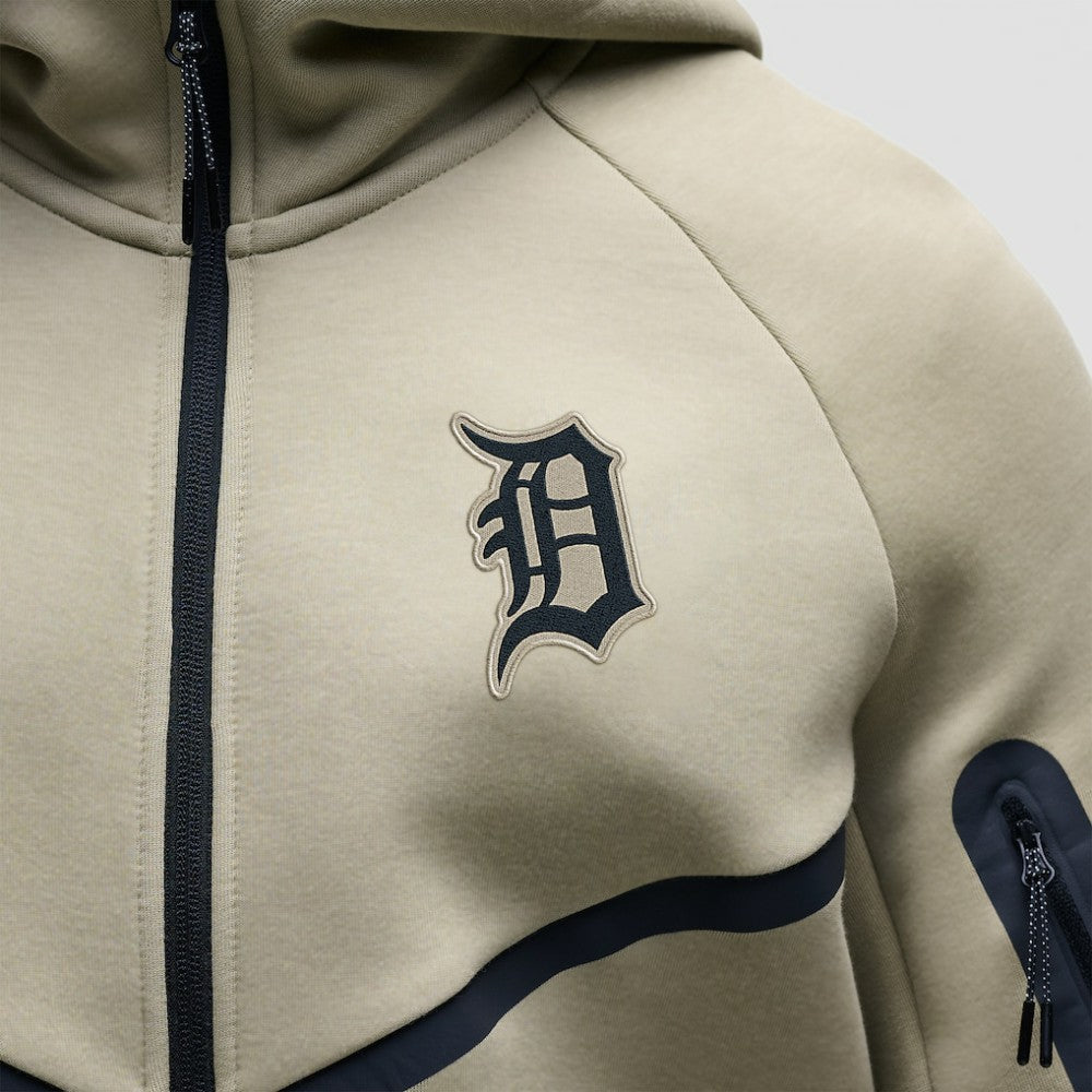 Detroit Tigers Nike Tech Fleece Raglan Full-Zip Windrunner Hoodie | MLB Near me