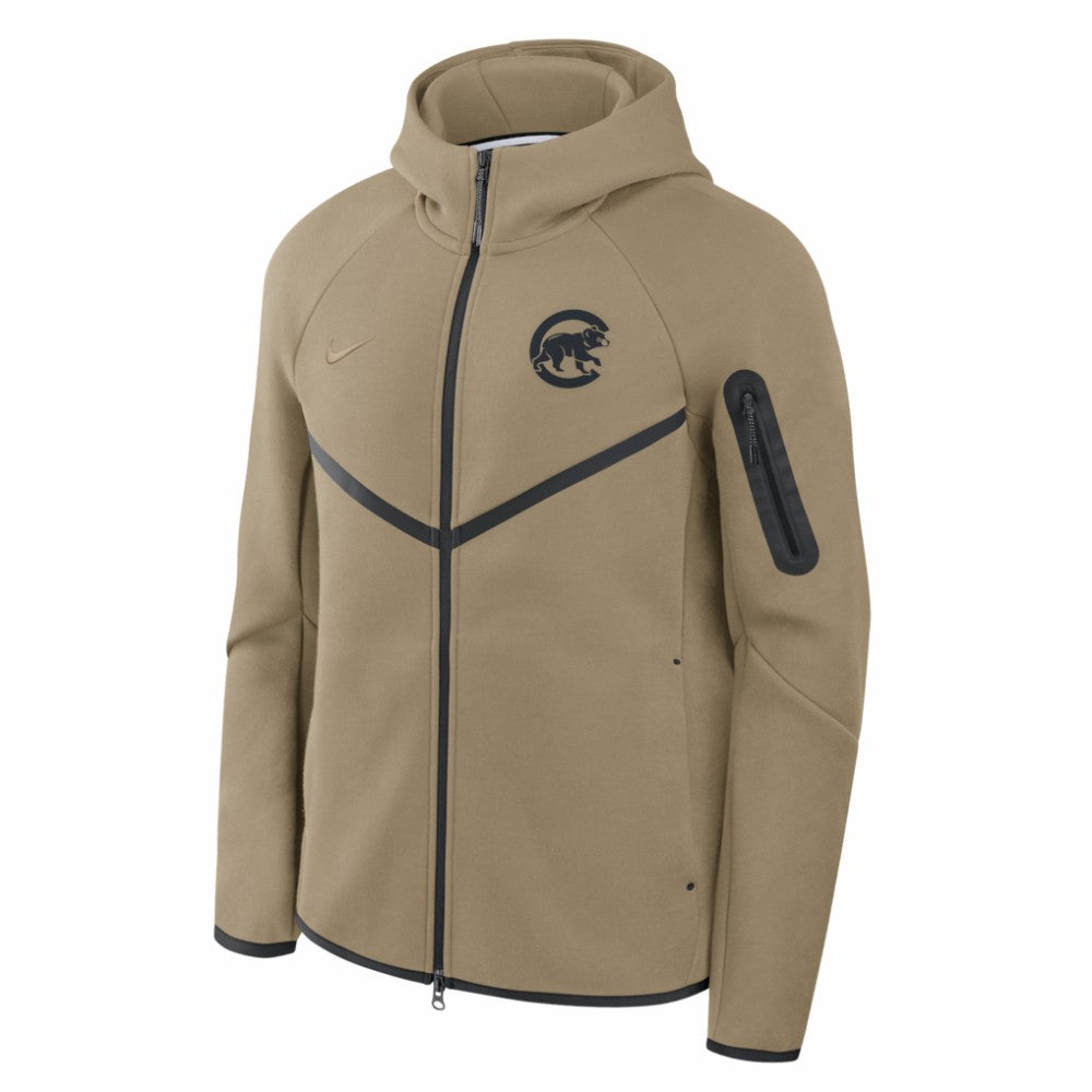 Chicago Cubs Nike Tech Fleece Raglan Full-Zip Windrunner Hoodie | MLB US