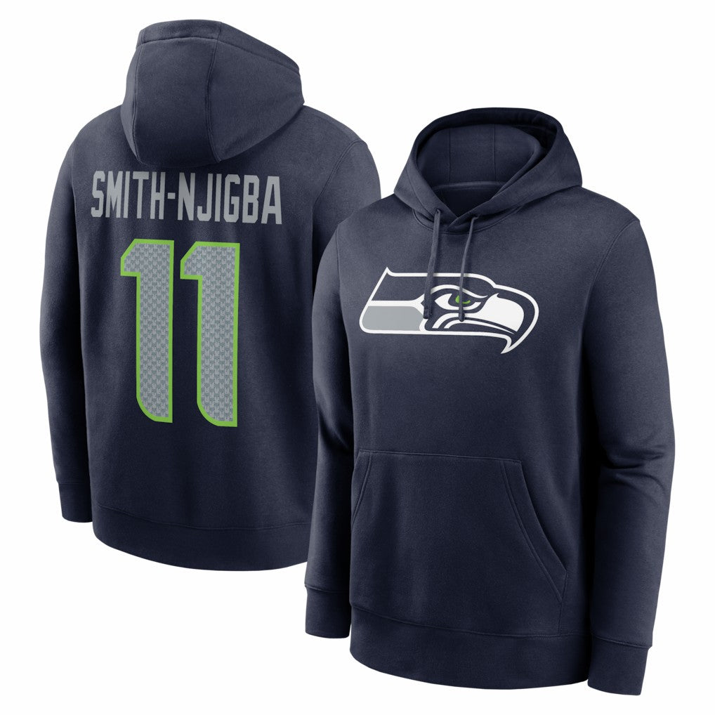 Seattle Seahawks Nike Jaxon Smith-Njigba  Name & Number Fleece Hoodie